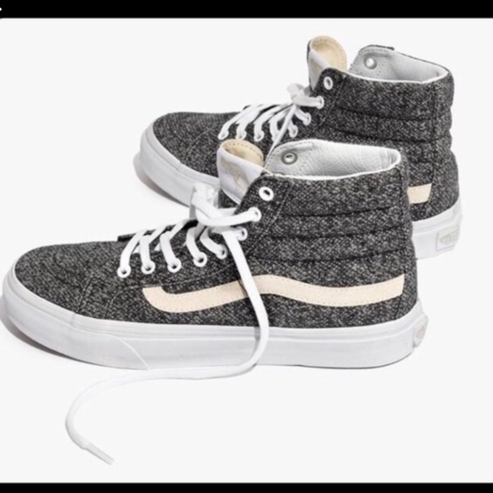 Madewell x Vans Gray Hightops